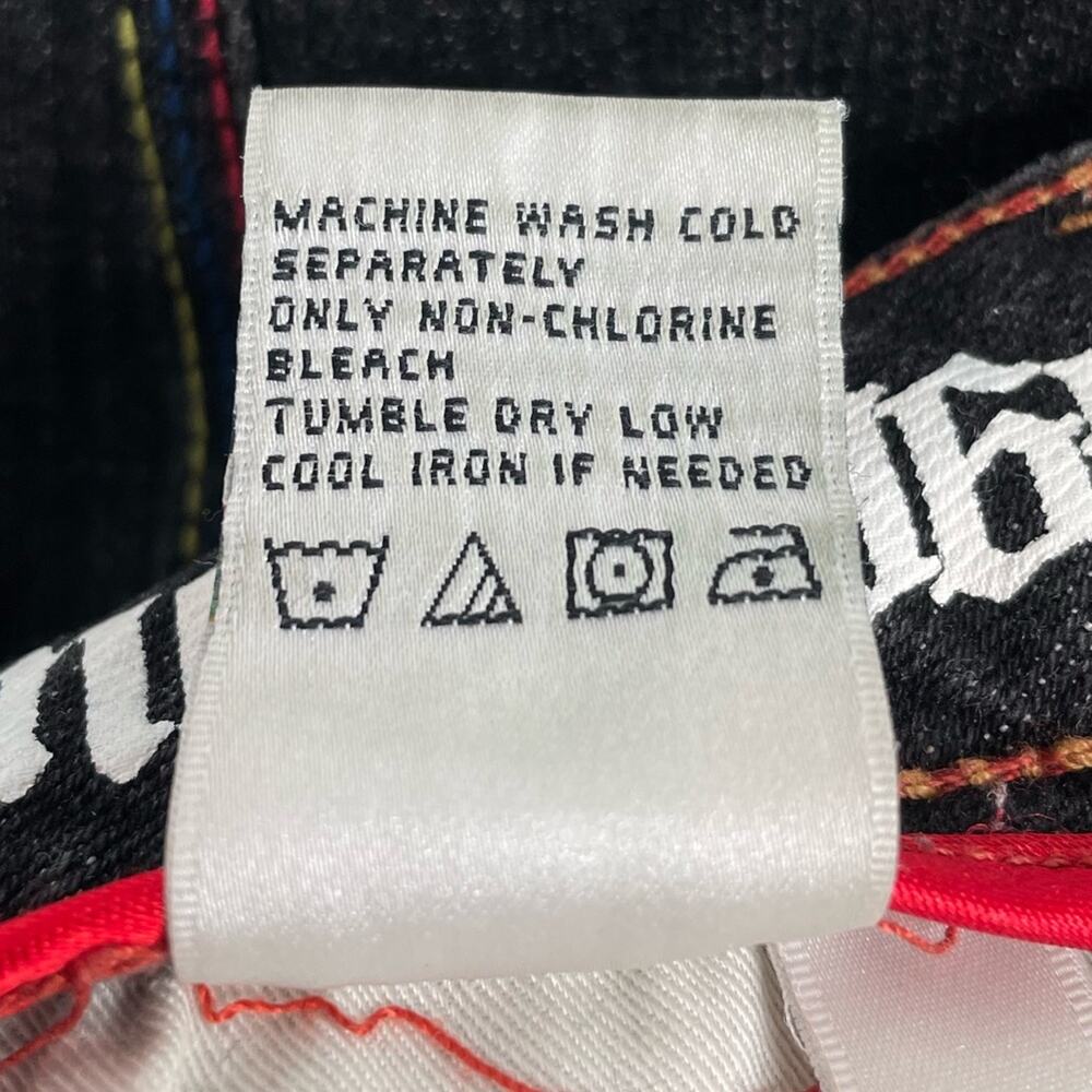Coogi Straight Leg Black Jeans Size 7 - Picture 10 of 12